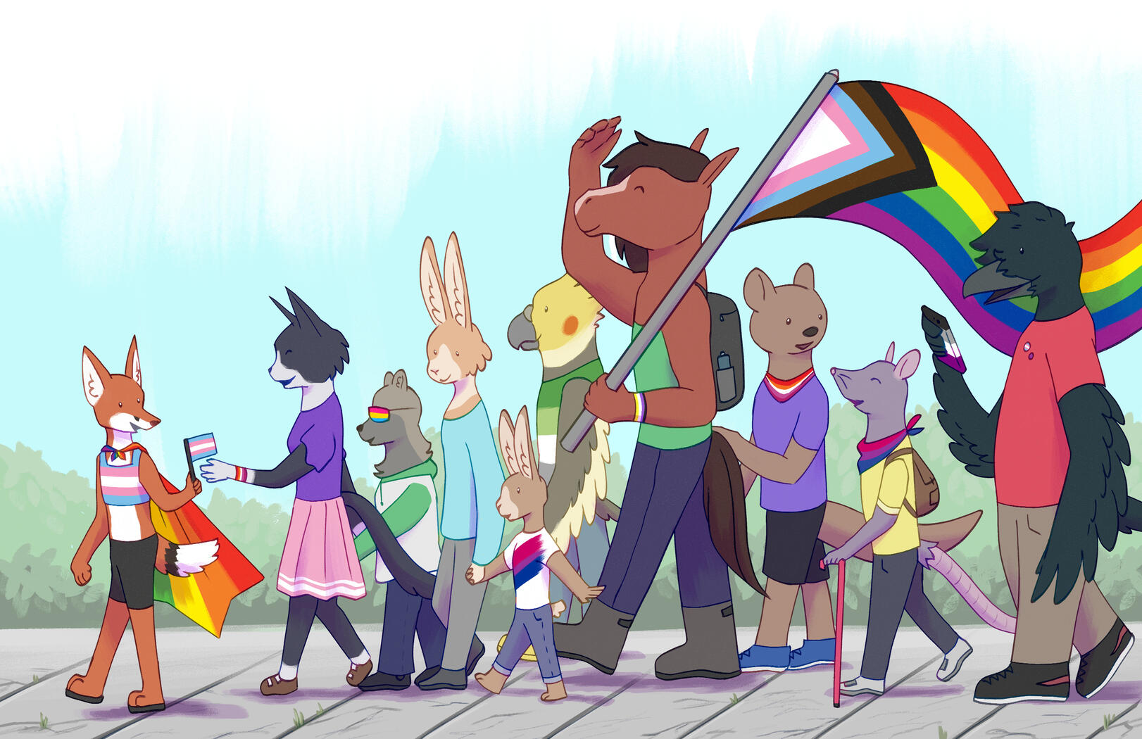 We&#39;ll Keep Walking Along