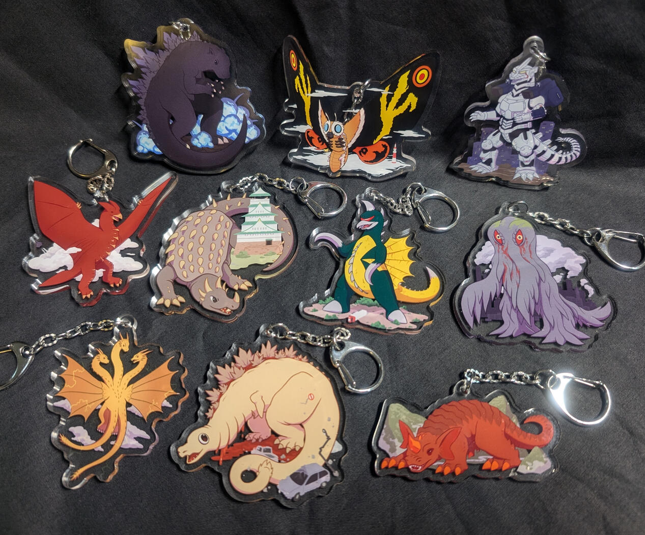 Kaiju Keychains